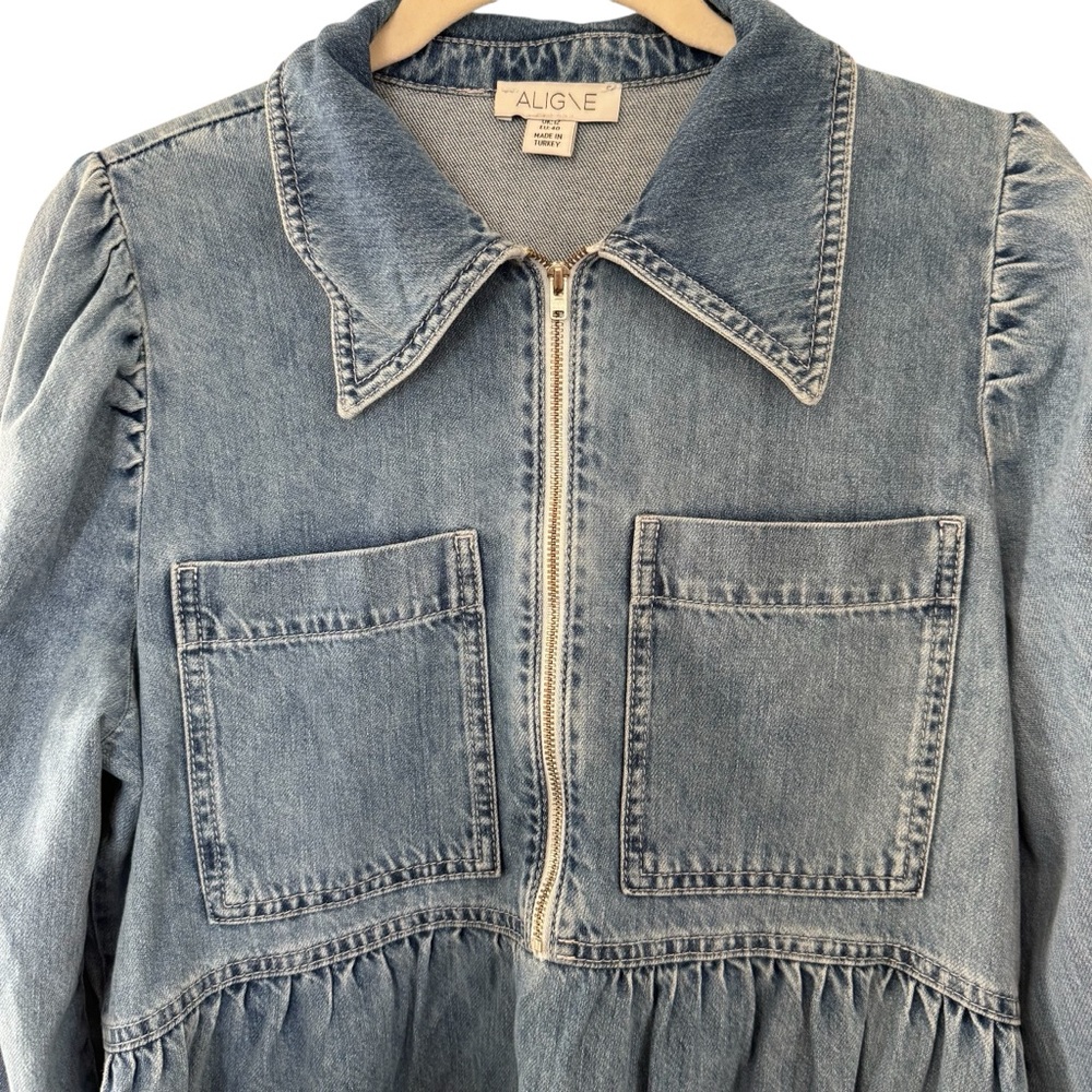 Light Denim Midi Dress - Women - Picture 4 of 11